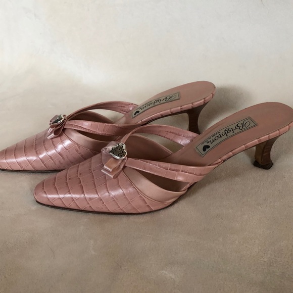 Light pink Brighton kitten heels - Picture 4 of 4